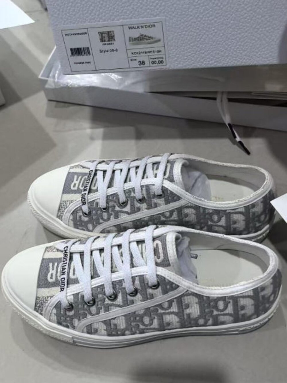 Dior Walk'n'Dior Sneakers